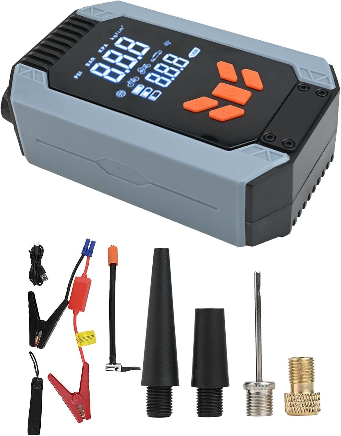 Portable 7200ACA Car Starter with Air Pump