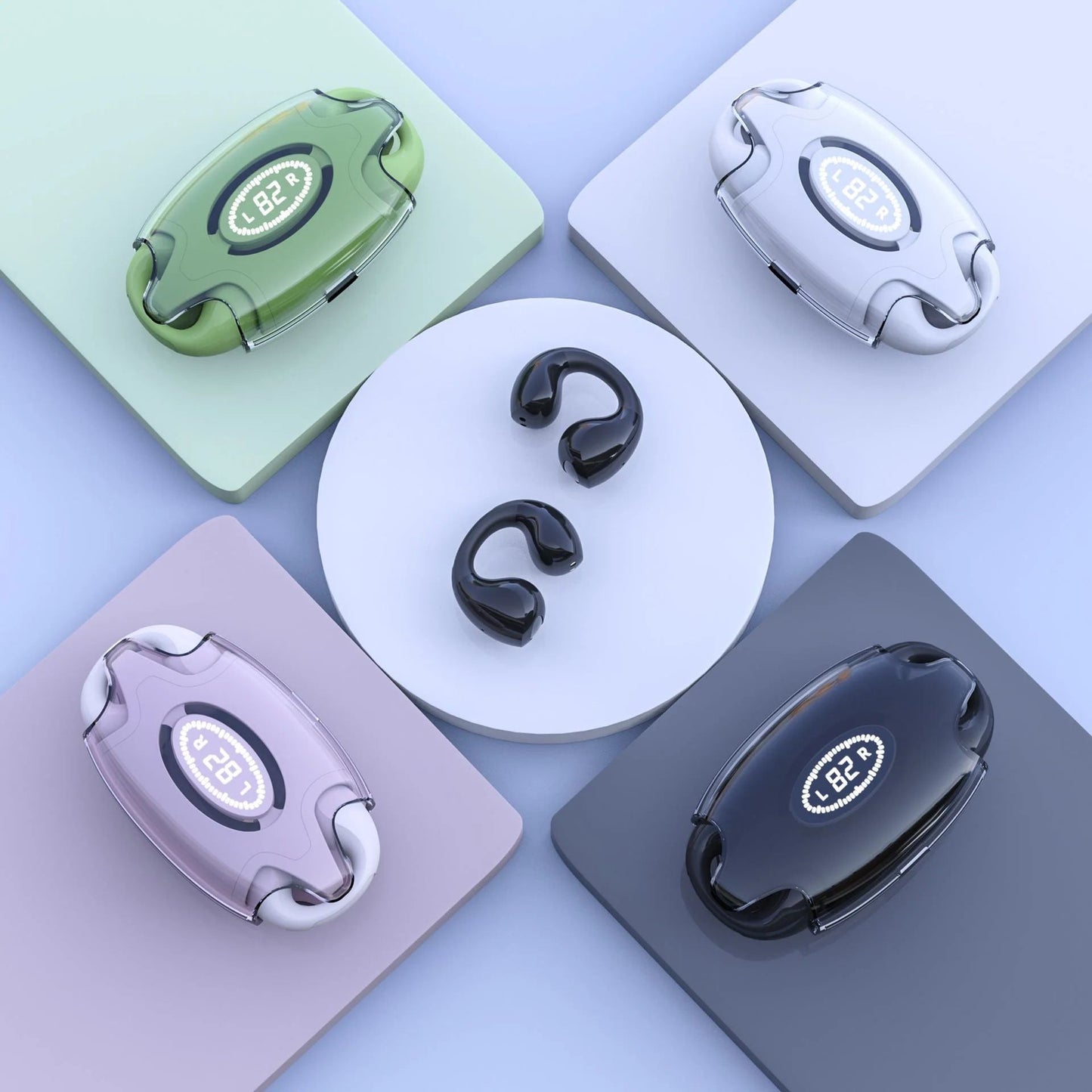 Headset Bluetooth Earphones In-ear Noise Reduction
