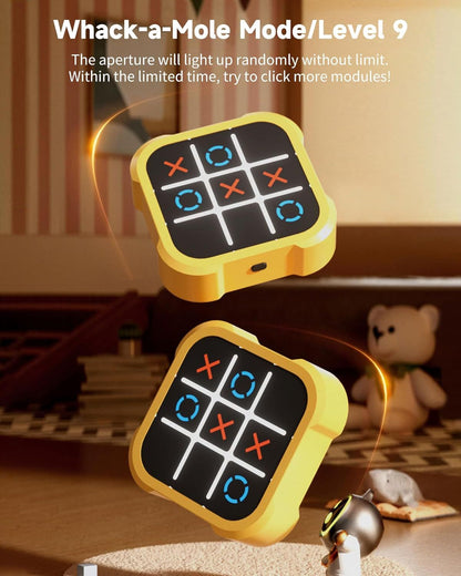 Electronic 4-in-1 Handheld Puzzle Game Console