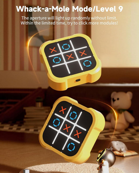 Electronic 4-in-1 Handheld Puzzle Game Console