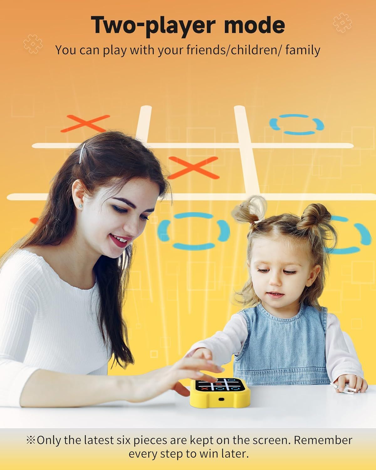 Electronic 4-in-1 Handheld Puzzle Game Console